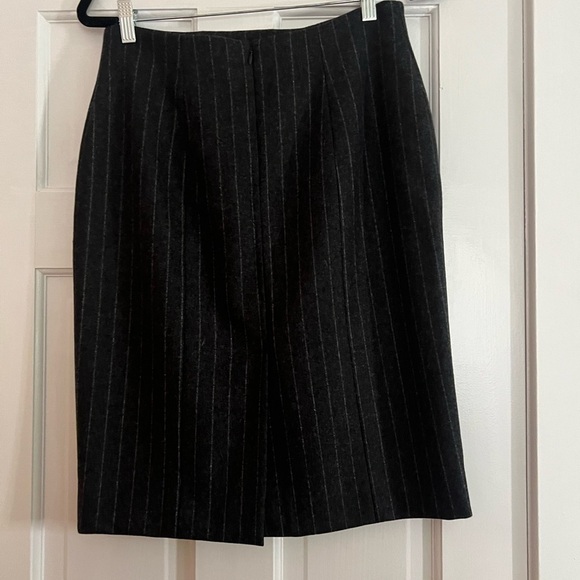 YSL • PINSTRIPE PENCIL SKIRT • NWT - Picture 2 of 3